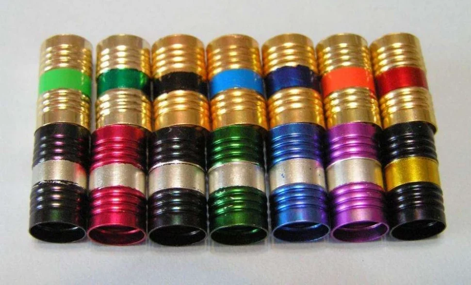 Aluminum Pencil Ferrule with Drawing Line