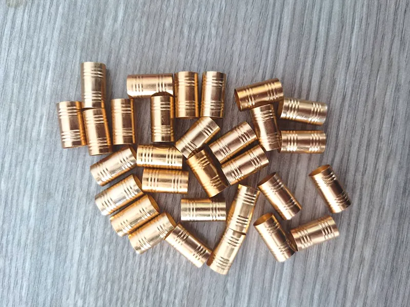 Fat Gold Aluminum Pencil Ferrule